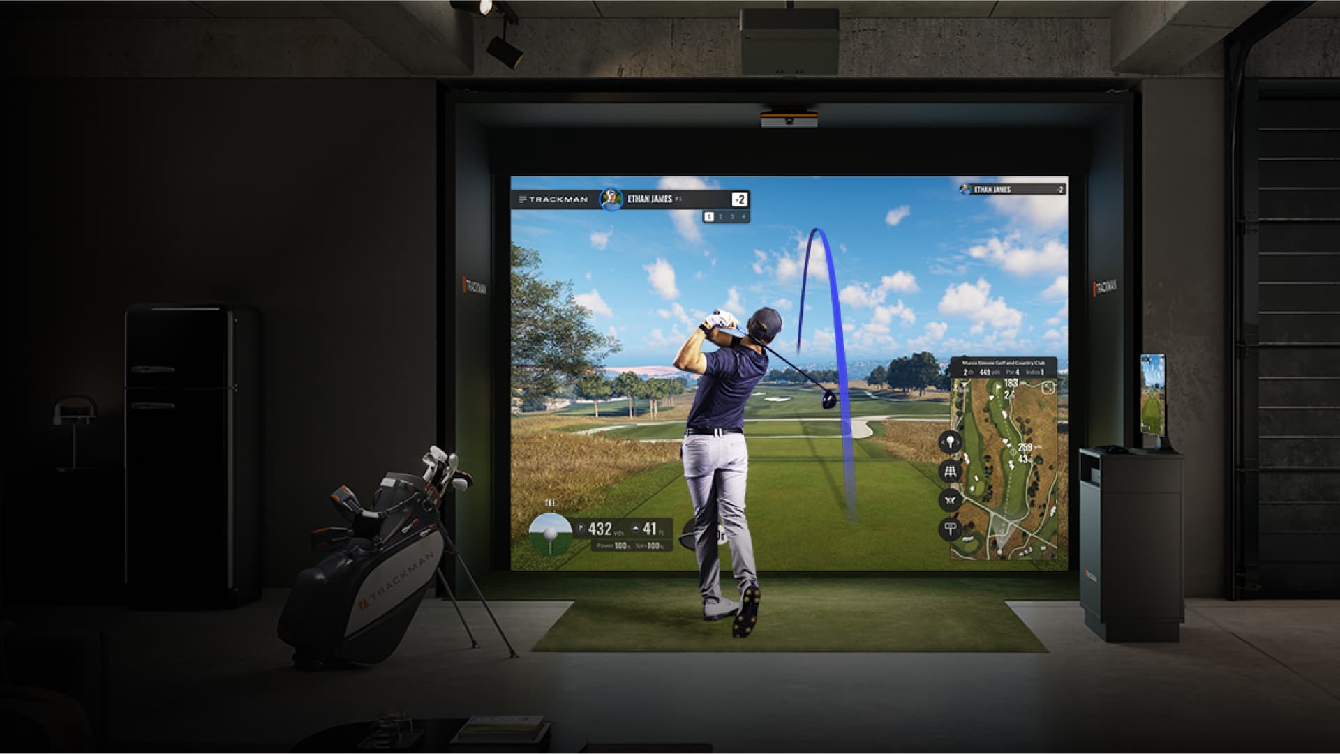 Golf Simulator Module — LK players