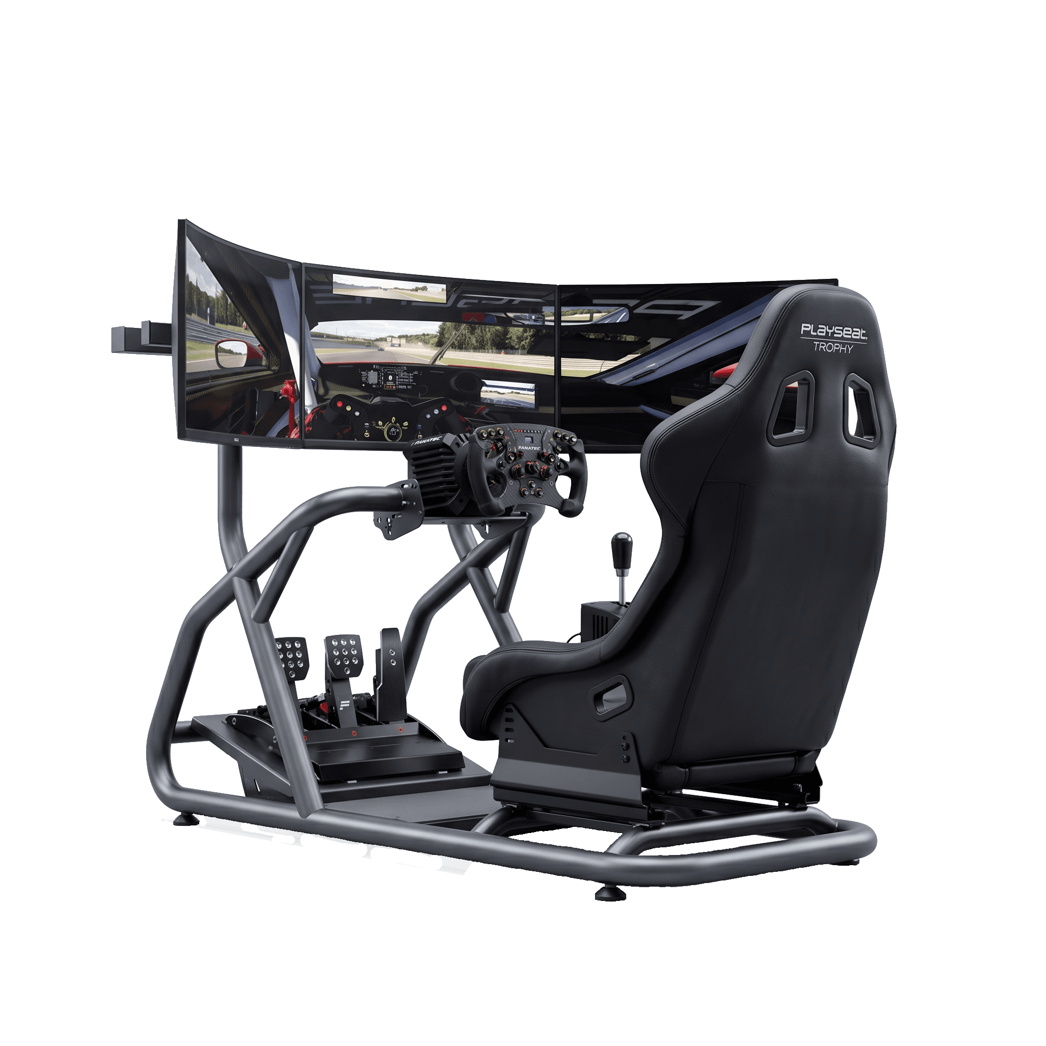 Racing Simulator Module — labeled view